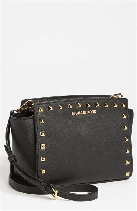 michael kors tasche crossbody schwarz|michael kors selma crossbody bag.